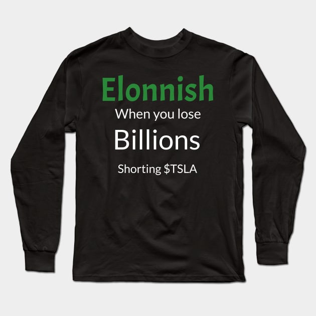 Elon Musk Long Sleeve T-Shirt by peaceupclothes